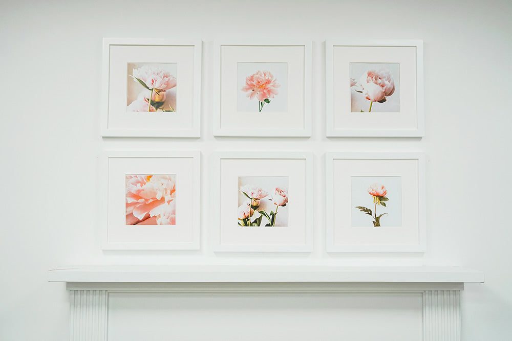How to create a symmetrical gallery wall without measuring